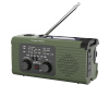 Radio solarne, przenośne radio awaryjne SOS, powerbank 5000mAh, latarka, dynamo, Kruger&Matz